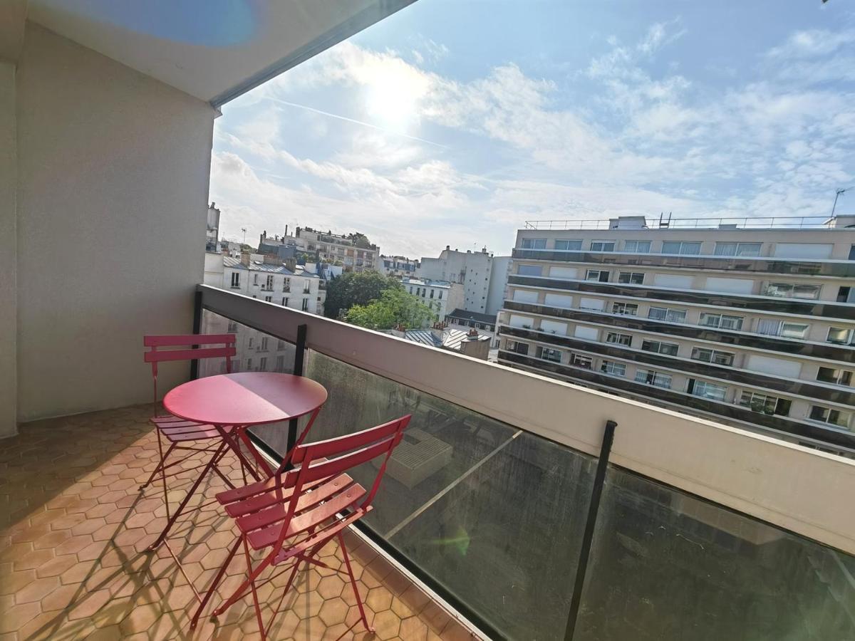 Appartement Avec Balcon Et Parking A Paris Alesia Eksteriør bilde